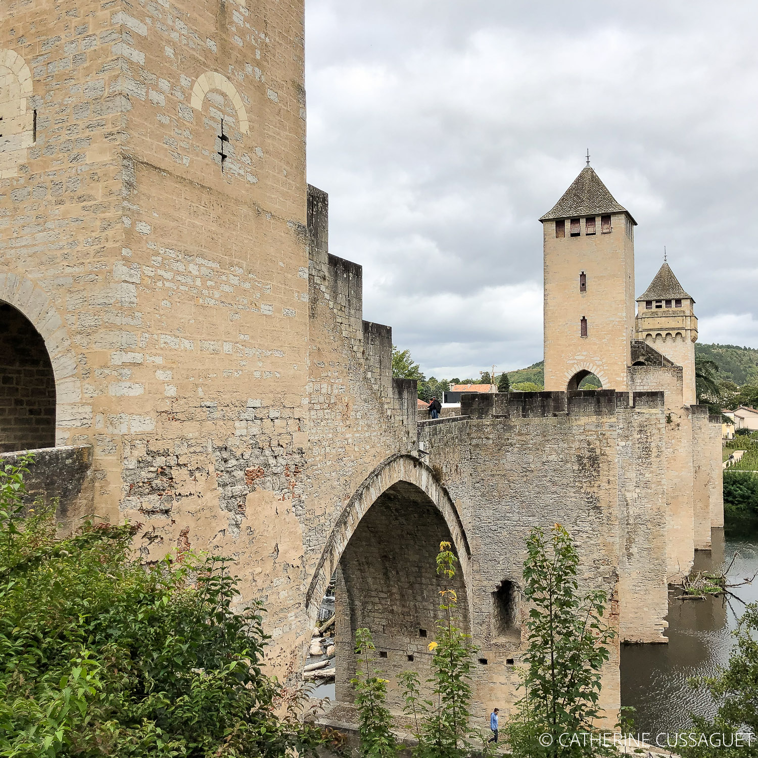 bridge with three towers